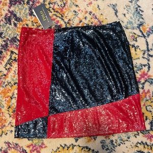 Polo Ralph Lauren color block sequin skirt